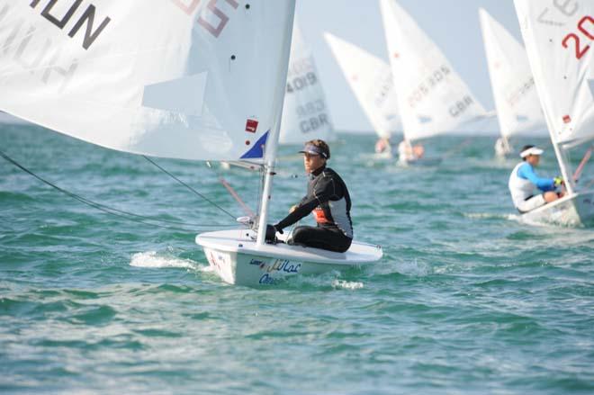 Benjamin Vadnai (HUN) - 2013 Laser Radial Youth World Championships © Oman Sail